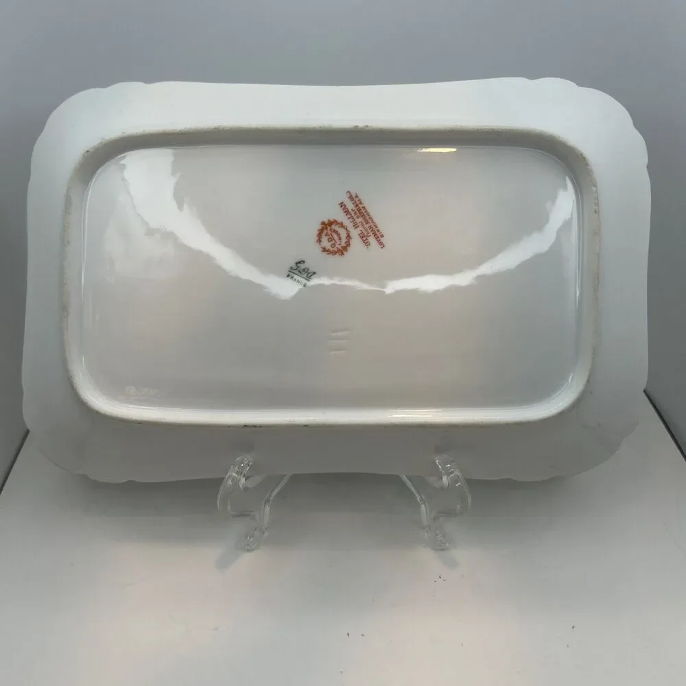 Cottagecore French Chic Floral GDA Limoges Porcelain Tray-Hotel Hillman, AL - Picture 5 of 8